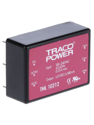 Traco Power - TML 10212 - Switching power supply 10 W, TML 10212, Traco Power