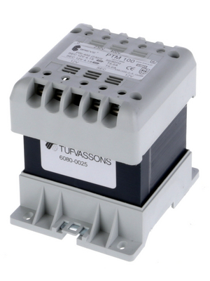 Tufvassons Transformator - PTM100 - Safety transformer 230 VAC or 400 VAC, 50...60 Hz 12 VAC  (2x) 100 VA, PTM100, Tufvassons Transformator