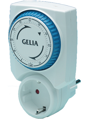 Gelia - 60.034.051 - Countdown timer 0-60 min F (CEE 7/4), 60.034.051, Gelia