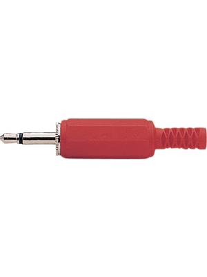 Tai Yang - 133-1-13 RED - Jack plug ?3.5 mm red 2P, 133-1-13 RED, Tai Yang