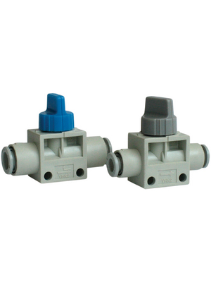 SMC - VHK2-04F-04F - Manual shutoff valve 2/2 ? 4 mm, VHK2-04F-04F, SMC