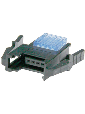 3M - 37304-A165-0PE MB - Cable socket, blue Pitch2 mm Poles 4 Contact DesignFemale Mini-Clamp, 37304-A165-0PE MB, 3M