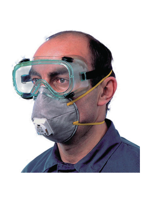 3M - 9914 - Breathing mask PU=Pack of 10 pieces, 9914, 3M