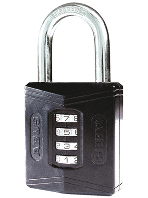 Abus - A0158 50 - Combination lock, diecast zinc 50 mm, A0158 50, Abus