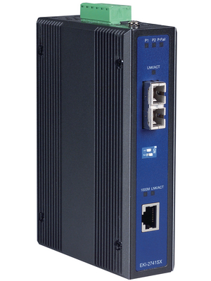 Advantech - EKI-2741LX - Industrial Ethernet Fiber Converter, EKI-2741LX, Advantech