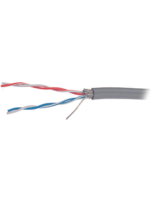 Alpha Wire - 6362 - Data cable shielded   2 x 2 0.22 mm2, 6362, Alpha Wire