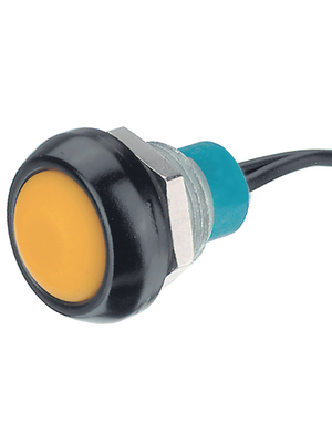 Apem - IPR3FAD-5 - Push-button Switch off-(on) yellow, IPR3FAD-5, Apem