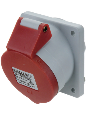 Bals - 122001 - CEE integral socket red 16 A/400 VAC, 122001, Bals
