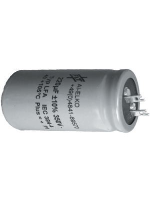 F&T - LFB10310050095 - Aluminium Electrolytic Capacitor 10 mF 100 VDC, LFB10310050095, F&T