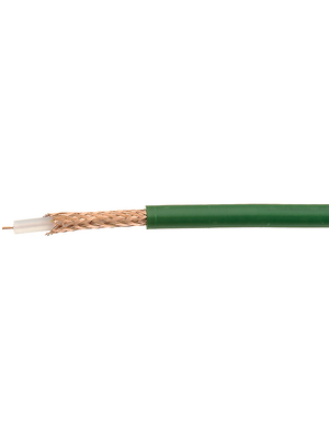 Bedea - 0,6L3,7 - Video cable   1 x75 Ohm green, 0,6L3,7, Bedea