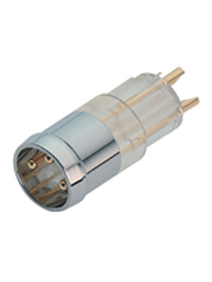 Binder - 09-3389-00-04 - Panel-mount plug, 768 series 4-pole M8, 09-3389-00-04, Binder