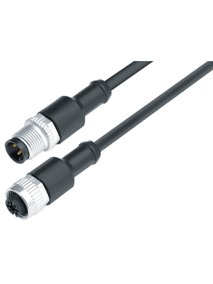 Binder - 79-5001-20-04 - Sensor cable M12 Plug M12 Socket 2.00 m, 79-5001-20-04, Binder