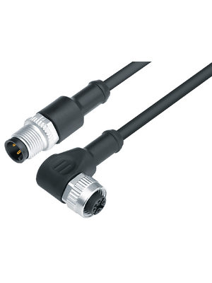 Binder - 79-5028-20-04 - Sensor cable M12 Plug M12 (90) Socket 2.00 m, 79-5028-20-04, Binder