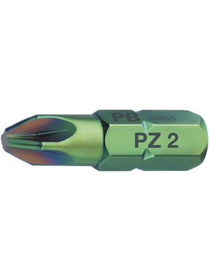 PB Swiss Tools - C6-192/3 PZ - Bit with color coding 25 mm Pz 3, C6-192/3 PZ, PB Swiss Tools