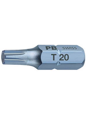 PB Swiss Tools - C6-400/20T - Bit with color coding 25 mm T 20, C6-400/20T, PB Swiss Tools