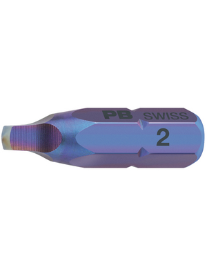 PB Swiss Tools - C6-185/0 - Square drive bit 25 mm 0, C6-185/0, PB Swiss Tools