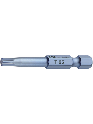 PB Swiss Tools - E6-400/9 T - Bit with color coding 50 mm T 9, E6-400/9 T, PB Swiss Tools