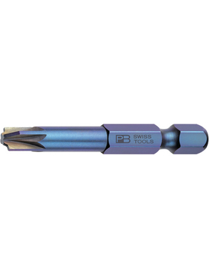 PB Swiss Tools - PB E6-180/1 - Combination bit slotted/Pozidriv 50 mm PZ 1, PB E6-180/1, PB Swiss Tools