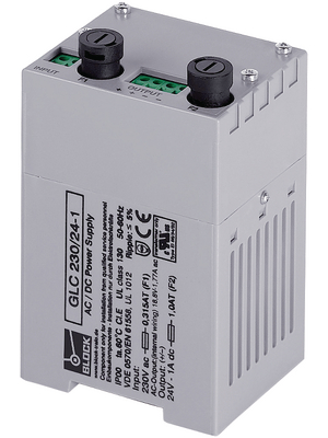 Block - GLC 230/24-2 - DC power supply 24 VDC 2 A, GLC 230/24-2, Block