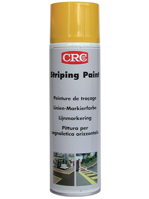 CRC - STRIPING PAINT, GELB, NORDIC - Striping paint yellow 500 ml, STRIPING PAINT, GELB, NORDIC, CRC
