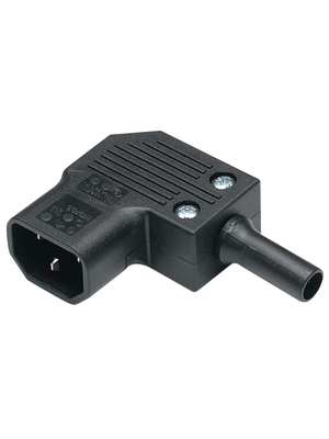 Bulgin - PX0686/SE - Cable device plug N/A black, PX0686/SE, Bulgin