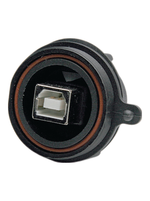 Bulgin - PX0842/B - Appliance plug, USB B to USB A Poles 4, PX0842/B, Bulgin