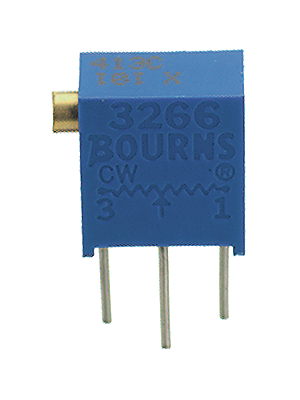 Bourns - 3266X-1-253LF - Trimmer Cermet 25 kOhm linear 250 mW, 3266X-1-253LF, Bourns