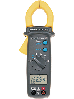 Metrix - MX355 +CAL - Current clamp meter, 400 AAC, 400 ADC, AVG, MX355 +CAL, Metrix