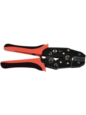 C.K Tools - T3671 - Crimping pliers for MC3, MC4 connectors MC3 and MC4 connectors 2.5...6 mm2, T3671, C.K Tools