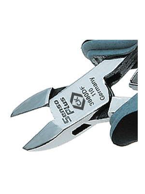 C.K Tools - T3880DF 110 - Electronic side cutters small bevel, T3880DF 110, C.K Tools
