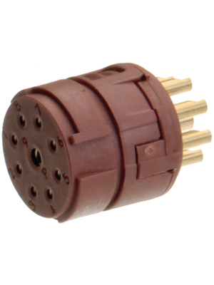 Contact Connectors - 7300 2740 - Signal round plug Connectors EPIC? M23 Poles 8+1, 7300 2740, Contact Connectors