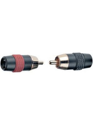 Contrik - NF2CL/2 - Cable plug black red + black PU=Pair (2 pieces), NF2CL/2, Contrik