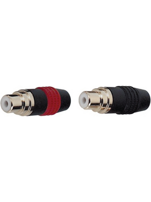 Contrik - NF2CLF/2 - Cable socket black red + black PU=Pair (2 pieces), NF2CLF/2, Contrik