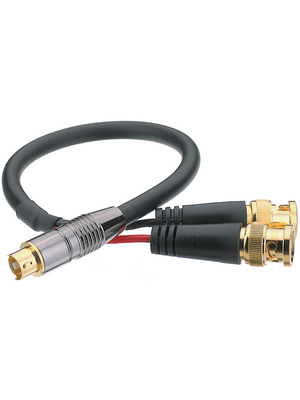 Contrik - Y/C-S4P-2BP-0.3 - Video cable 0.30 m black, Y/C-S4P-2BP-0.3, Contrik
