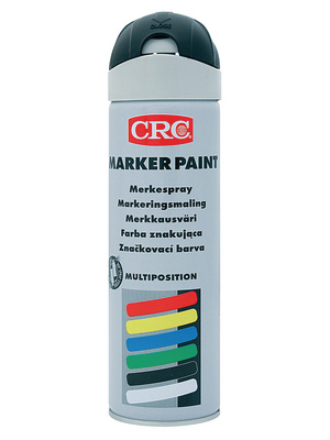 CRC - MARKER PAINT, SCHWARZ, NORDIC - Marker spray Spray 500 ml, MARKER PAINT, SCHWARZ, NORDIC, CRC