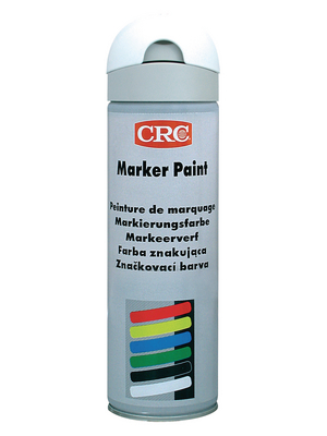 CRC - MARKER PAINT, WEISS, NORDIC - Marker spray Spray 500 ml, MARKER PAINT, WEISS, NORDIC, CRC