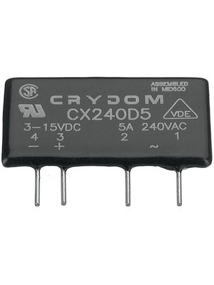 Crydom - CX240D5 - Solid state relay single phase 3...15 VDC, CX240D5, Crydom