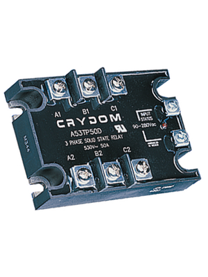 Crydom - D53TP25D - Solid state relay, three phase 3...32 VDC, D53TP25D, Crydom