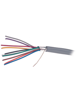 Alpha Wire - 6300/4 SL005 - Data cable shielded   4  0.22 mm2, 6300/4 SL005, Alpha Wire