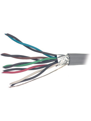 Alpha Wire - 6209C - Data cable shielded   9 x 2 0.22 mm2, 6209C, Alpha Wire