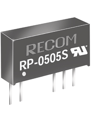 Recom - RP-0505S - DC/DC converter 5 VDC 5 VDC, RP-0505S, Recom
