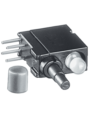 Mentor - 1845.6038 - Push-button switch off-(on) 1P, 1845.6038, Mentor