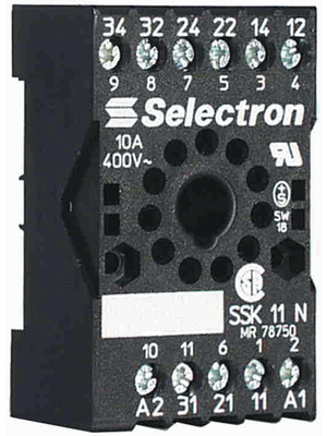 Selectron - SSK 11 N - Plug socket, SSK 11 N, Selectron
