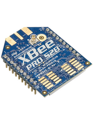 Digi - XB24-AUI-001 - ZigBee module  2.4 GHz 1 mW, U.FL antenna connector, XB24-AUI-001, Digi