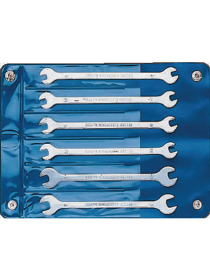 Bahco - 1933M/6T - Open-ended spanner set 4-4.5-5-5.5-6-7 mm, 1933M/6T, Bahco