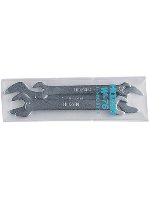 No Brand - W-76 FLAT - Set of open-ended wrenches 5.5-7-8-10-12-14 mm, W-76 FLAT, No Brand