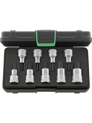 Stahlwille - 54/9CH - Socket Sets Hex, 1/2'', 54/9CH, Stahlwille