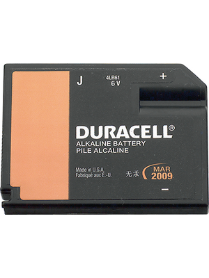 Duracell - 7K67 / J - Photo battery Alkaline/manganese 6 V 550 mAh, 7K67 / J, Duracell