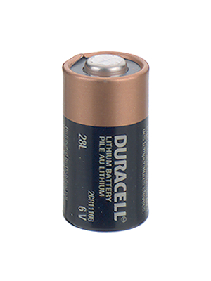 Duracell - PX28L - Photo battery Lithium 6 V 200 mAh, PX28L, Duracell