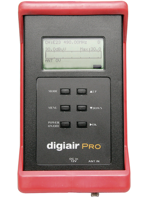 Emitor - DIGIAIR PRO - DVB-T and analog cable TV instrument, DIGIAIR PRO, Emitor